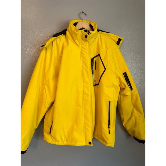 Suokeni Mens Waterproof Ski Jacket Warm Winter snow Coat Hooded Rain coat 2Xl NW - Picture 2 of 12